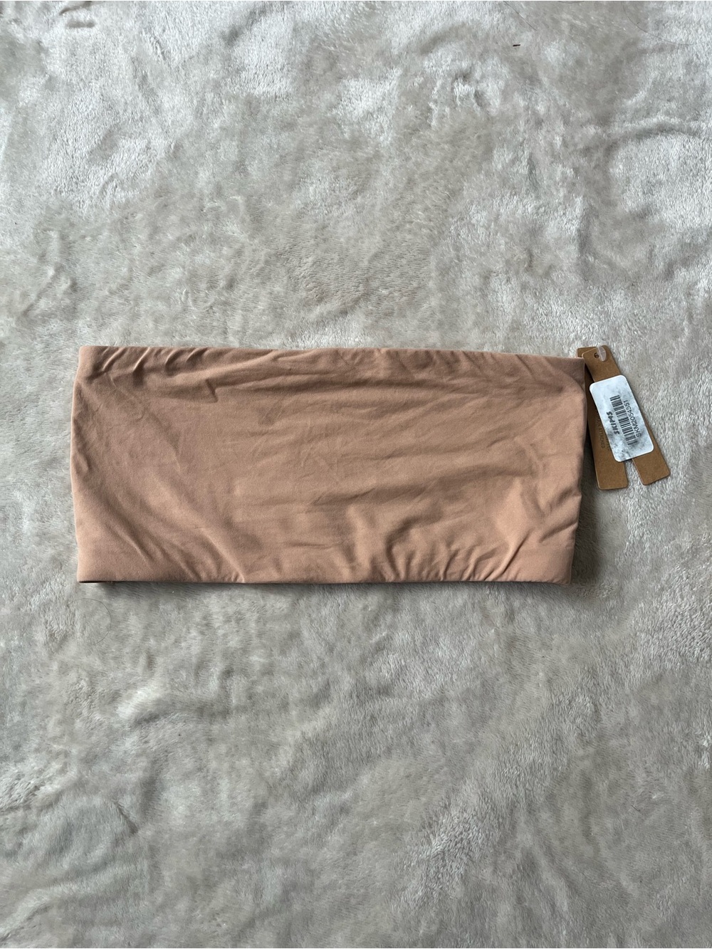SKIMS Fits Everybody Bandeau Small NWT Ochre Color